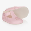 EARLY DAYS BAYPODS GIRLS PINK PRE-WALKER BUTTON SHOES