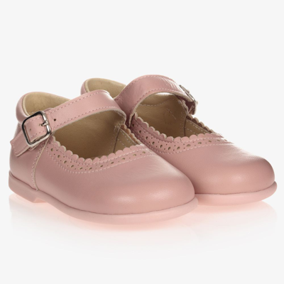 Early Days Kids' Girls Pink Leather Shoes