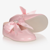 EARLY DAYS BAYPODS GIRLS PINK PATENT PRE-WALKER SHOES