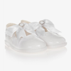 EARLY DAYS BAYPODS GIRLS WHITE FIRST WALKER SHOES
