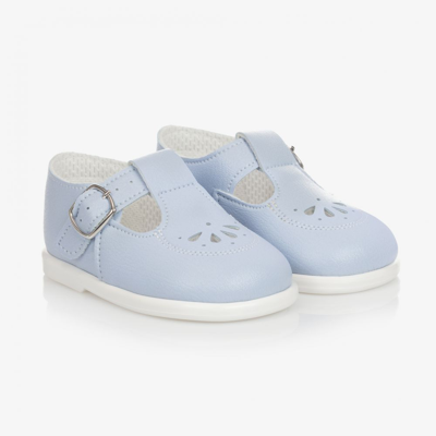 Early Days Babies' Light Blue T-bar Shoes