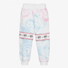 Chiara Ferragni Tie-dye Print Track Pants In Pink