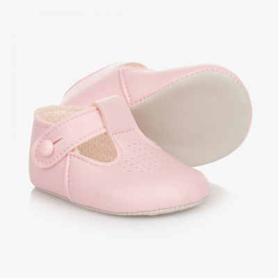 Early Days Babies' Girls Pink Pre-walker Shoes