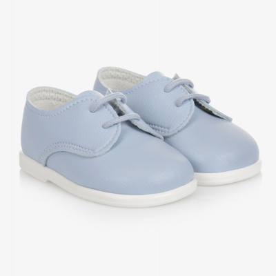 Early Days Babies' Boys Blue First Walker Shoes