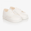 EARLY DAYS BOYS WHITE FIRST WALKER SHOES