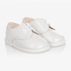 EARLY DAYS BOYS WHITE FIRST WALKER SHOES