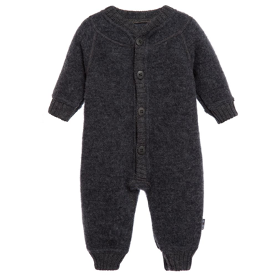 Joha Babies' Grey Thermal Romper Suit