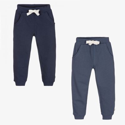 Minymo 2-pack Basic Sweatpants Blue