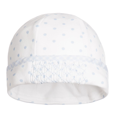 Magnolia Baby Blue Pima Cotton Baby Hat