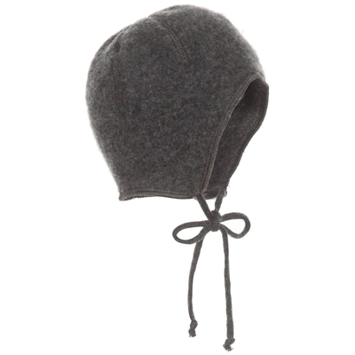 Joha Grey Thermal Wool Baby Hat