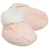 THE LITTLE TAILOR GIRLS PALE PINK KNITTED BABY BOOTIES