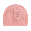 GUCCI PINK KNITTED GG LOGO HATS