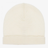 GUCCI IVORY CASHMERE BABY HAT
