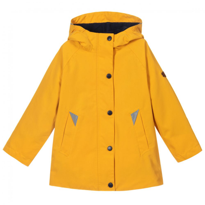 T Astie Yellow Waterproof Raincoat