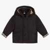 BURBERRY BABY QUILTED MONOGRAM JACKET