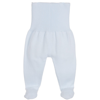 MINUTUS BLUE COTTON KNIT BABY TROUSERS