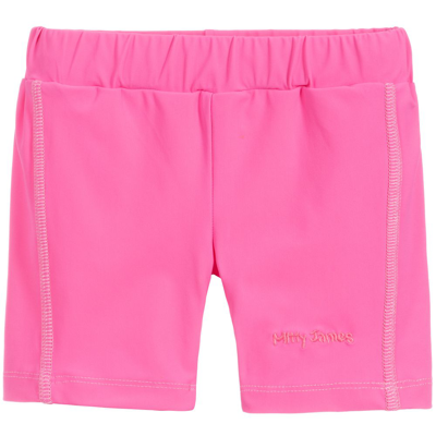 Mitty James Babies' Girls Pink Jersey Shorts