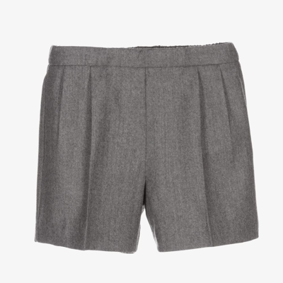 Gucci Baby Boys Grey Wool Shorts