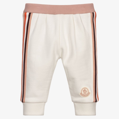 Moncler Babies' Girls Ivory Joggers