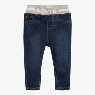 Levi's Babies' Girls Blue Skinny Denim Jeans