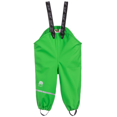 Celavi Babies'  Green Waterproof Salopettes