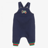 GUCCI BABY BOYS BLUE DUNGAREES