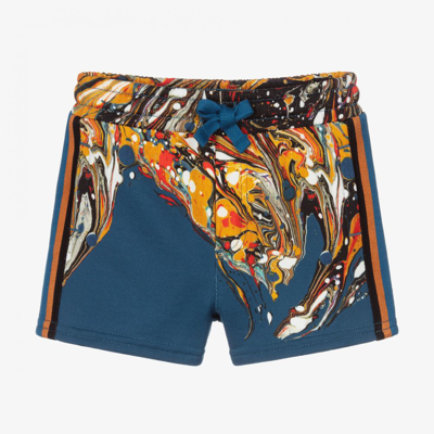 Dolce & Gabbana Baby Boys Blue Marble Shorts