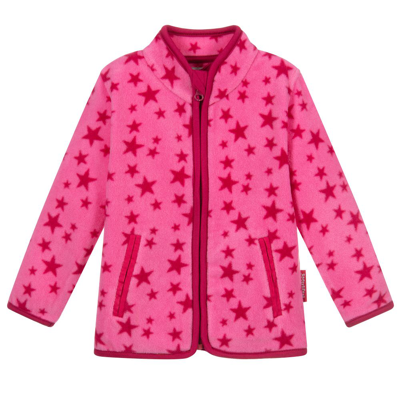 Playshoes Kids' Girls Pink Polar Fleece Zip Up