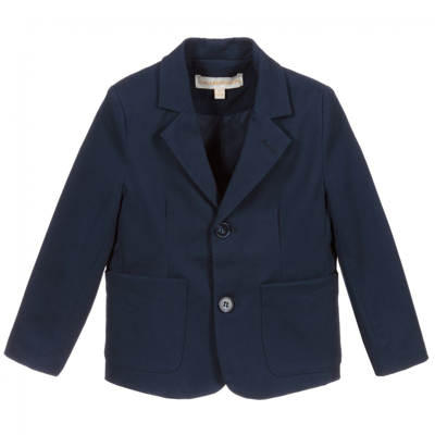 Childrensalon Occasions Kids' Boys Navy Blue Cotton Blazer