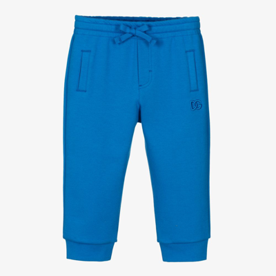 Dolce & Gabbana Baby Boys Blue Jersey Joggers