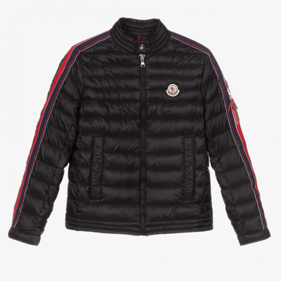 Moncler Boys Teen Black Down Puffer Jacket