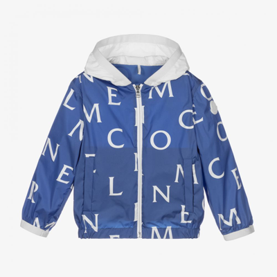 Moncler Babies' Boys Blue Windbreaker Jacket