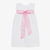 ANCAR GIRLS WHITE COTTON BABY DAY GOWN