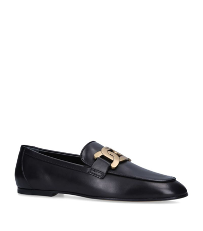 TOD'S TOD'S LEATHER KATE LOAFERS