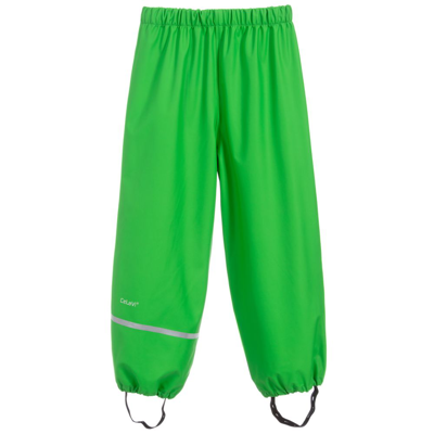 Celavi Kids'  Green Waterproof Trousers