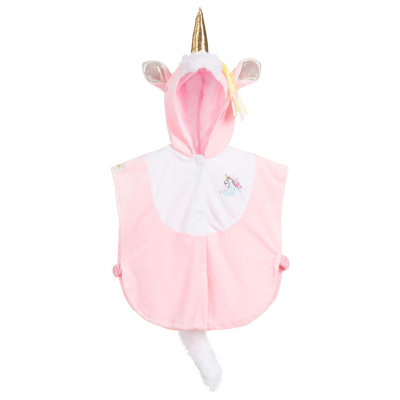 Souza Babies' Girls Pink Unicorn Dressing Up Cape