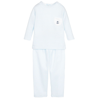 Mini-la-mode Babies' Boys Striped Cotton Pyjamas