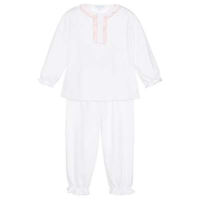 Mini-la-mode Babies' Girls Pima Cotton Pyjamas