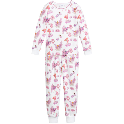 Flower Fairies By Childrensalon Girls White Cotton Pyjamas