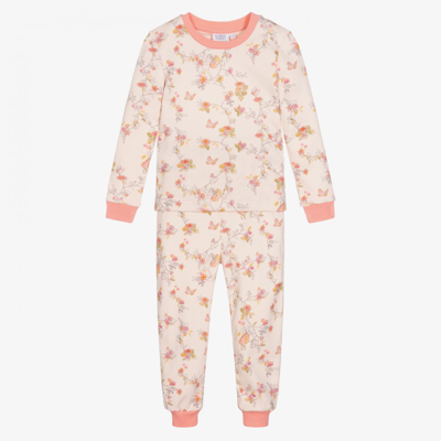Flower Fairies By Childrensalon Girls Pink Cotton Pyjamas
