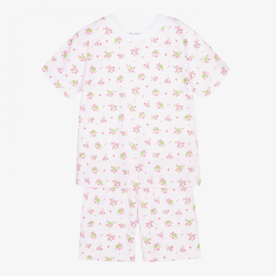 Kissy Kissy Babies' Girls Pink Melon Pima Short Pyjamas