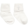 COUNTRY WHITE COTTON CHRISTENING BABY SOCKS