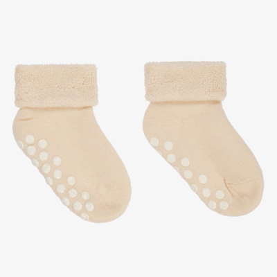 Naturapura Babies' Ivory Organic Cotton Socks