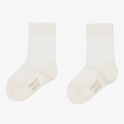 Falke Ivory Cotton Ankle Socks
