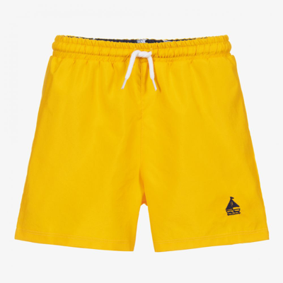 Mitty James Babies' Boys Yellow Swim Shorts