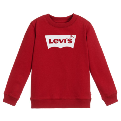 Levi's Boys Red Logo Sweatshirt