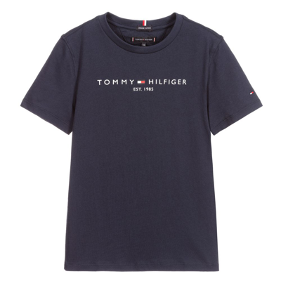 Tommy Hilfiger Teen Boys Blue Logo T-shirt