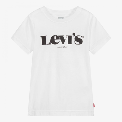 Levi's Babies' Boys White Vintage Logo T-shirt