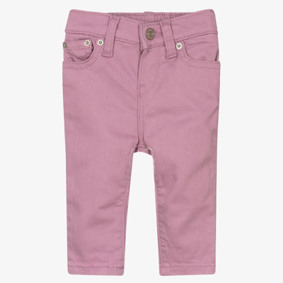 Polo Ralph Lauren Baby Girls Purple Jeans