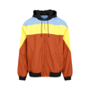 Marni Hooded Colour-block Lightweight Jacket In Multicolour